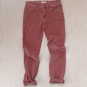 LOFT soft pinky salmon pants/jeans